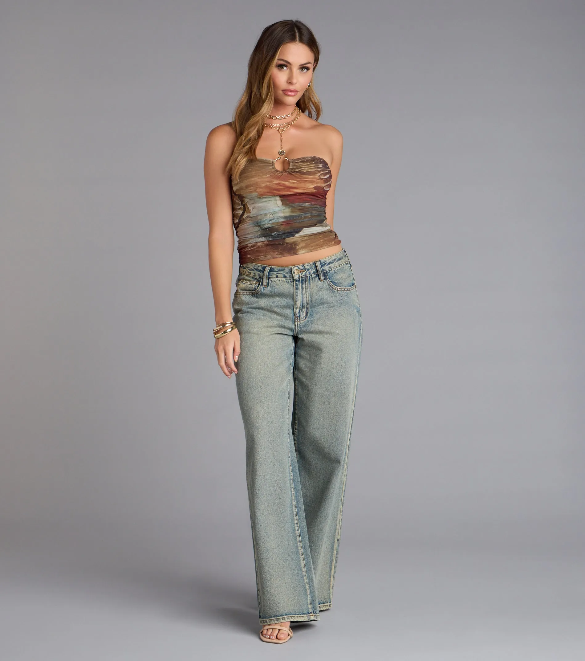 Urban Edge Abstract Tube Top sold by Windsor product image thumbnail 4