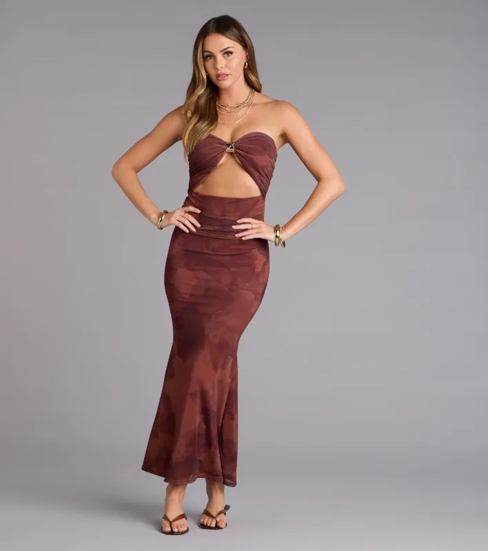 Garden Glam Floral Maxi Dress sold by Windsor