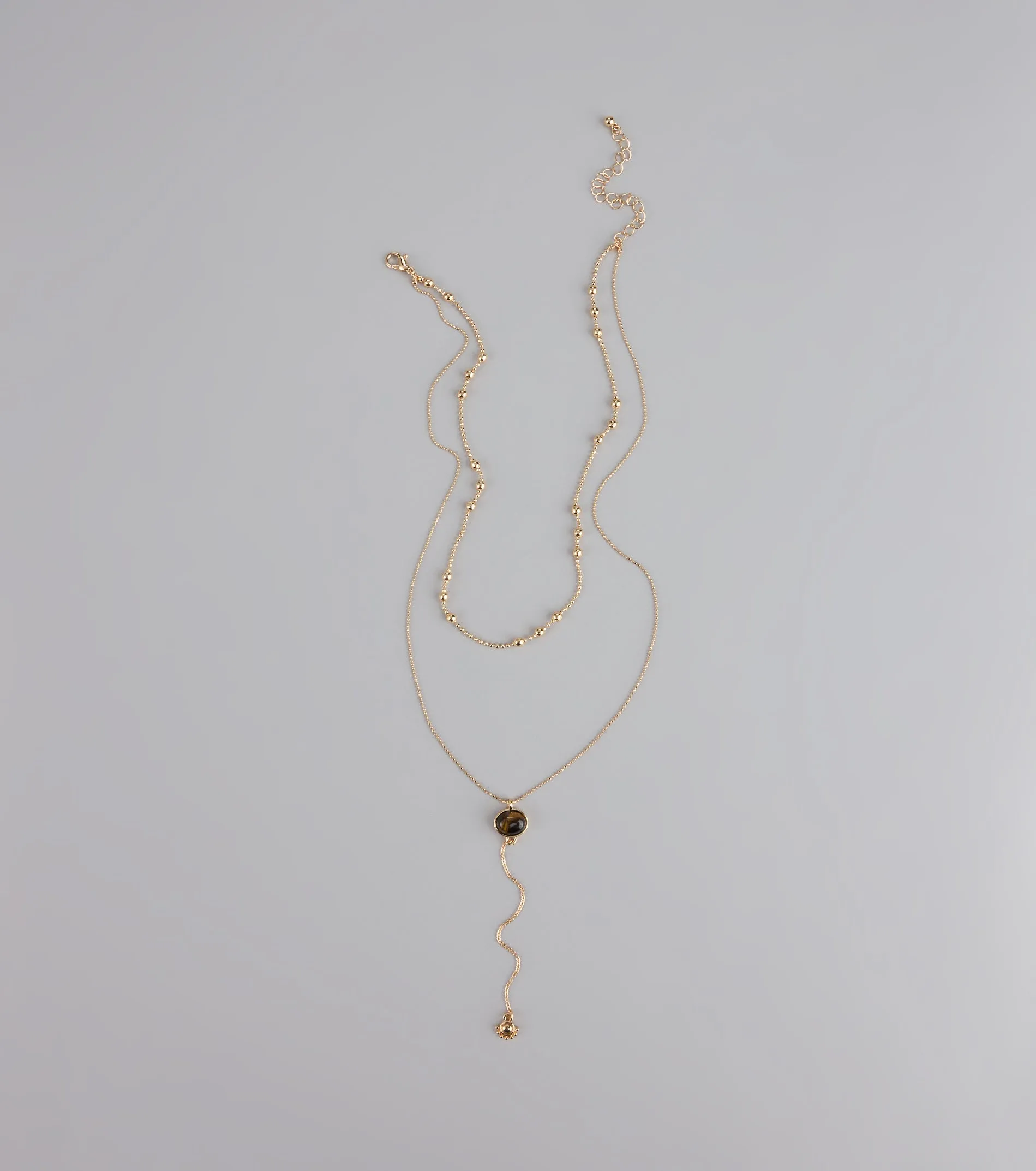 Effortlessly Elevated Layered Lariat Necklace sold by Windsor