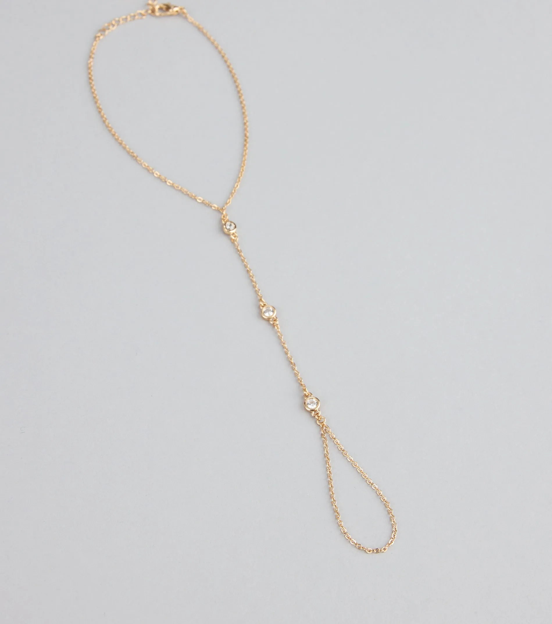 Glow Getter Rhinestone Hand Chain sold by Windsor product image thumbnail 2