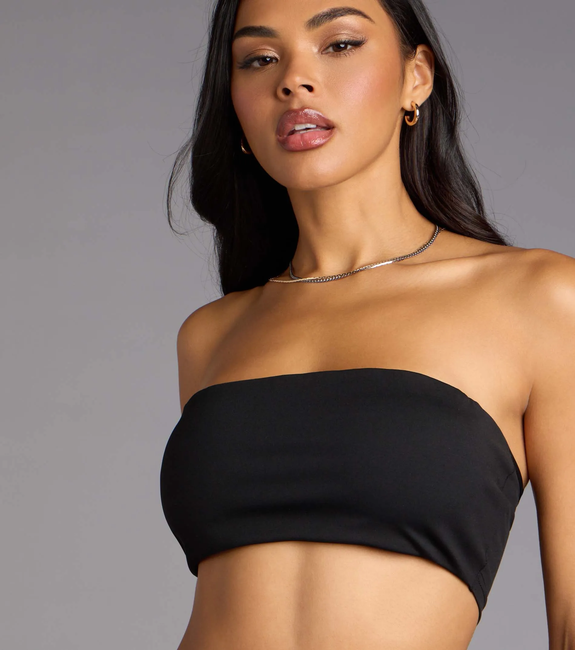 Keep It Sleek Smooth Knit Bandeau Top sold by Windsor product image thumbnail 4