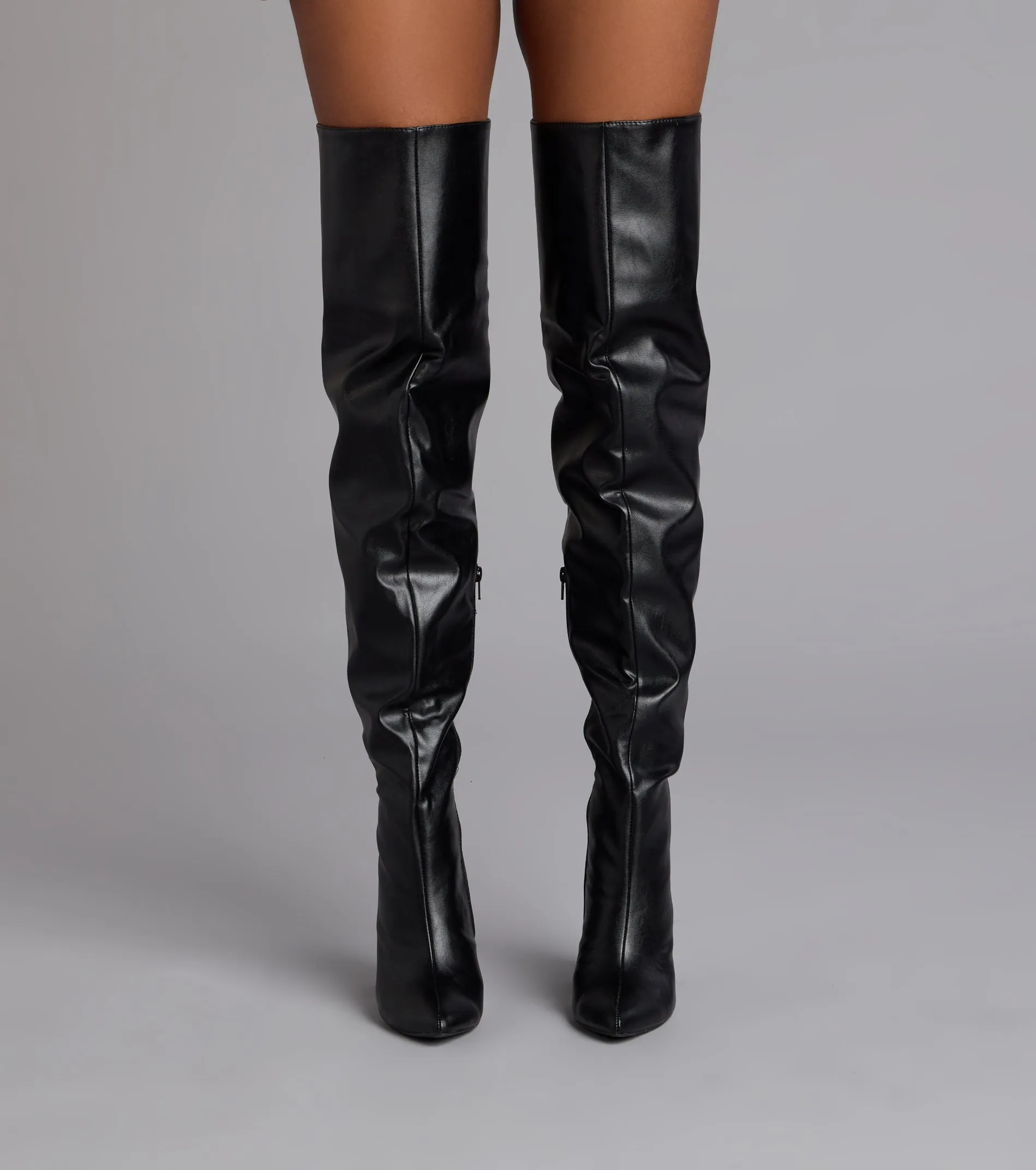 Boss Moves Over-The-Knee Block Heel Boots sold by Windsor product image thumbnail 2
