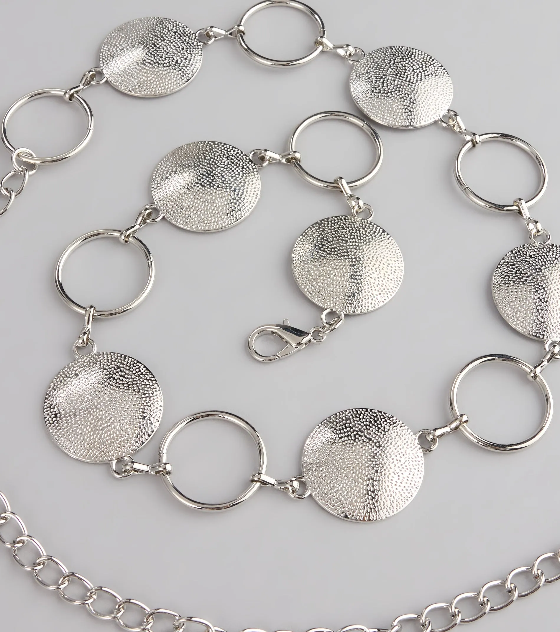 Looped In Luxe Disc Chain Belt sold by Windsor product image thumbnail 2