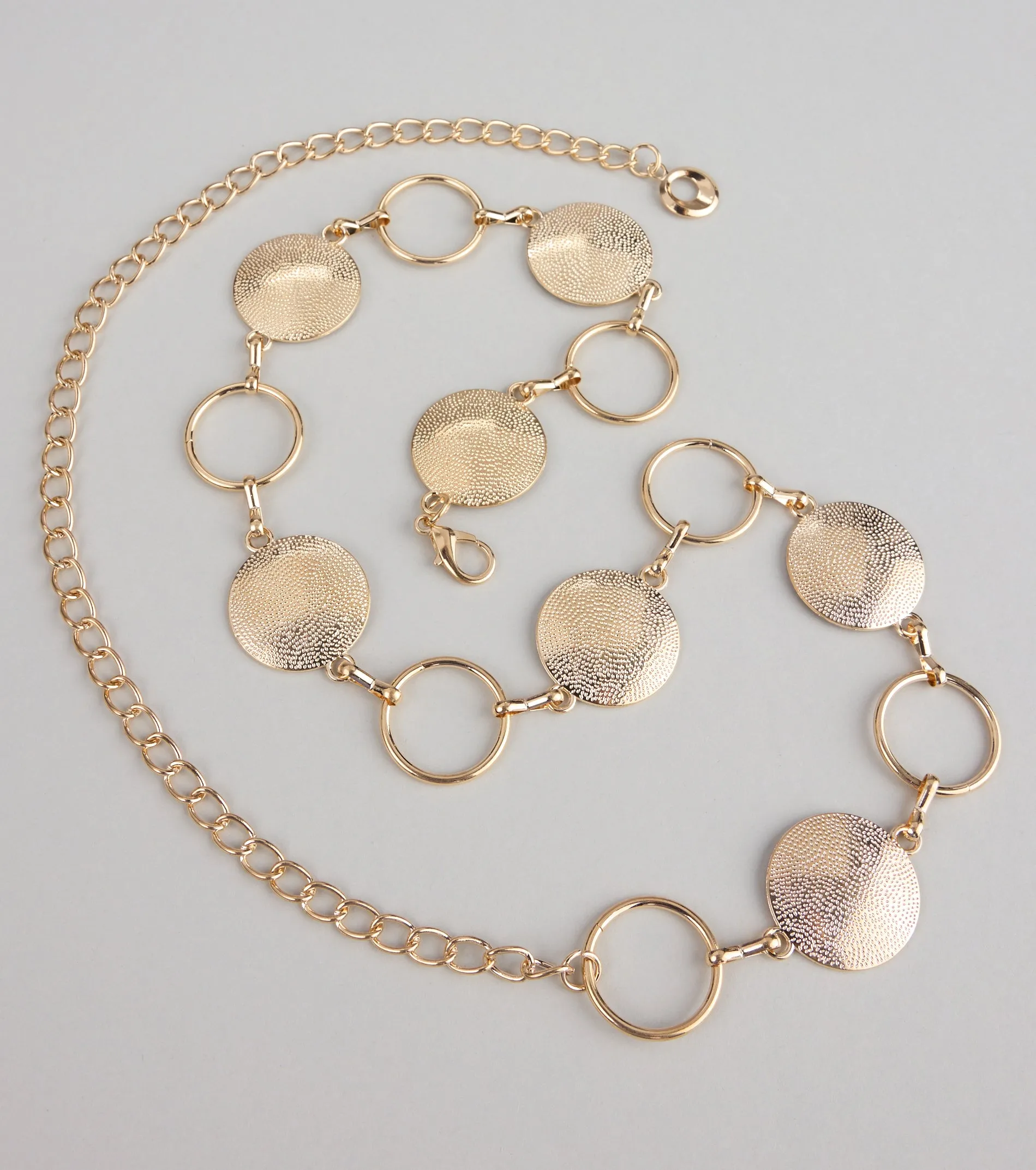 Looped In Luxe Disc Chain Belt sold by Windsor product image thumbnail 5