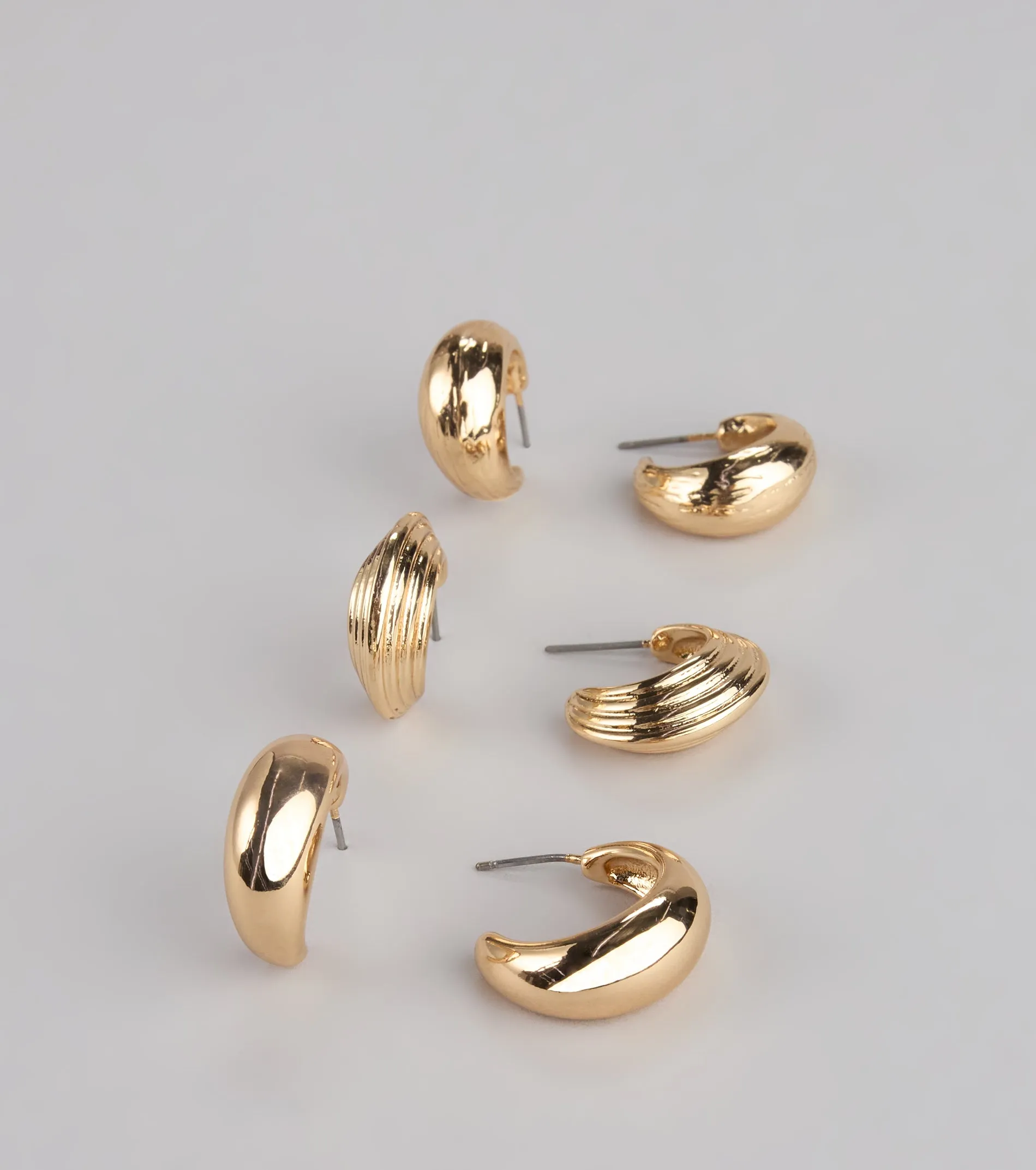 Mix And Match Three-Pack Earrings Set sold by Windsor product image thumbnail 3