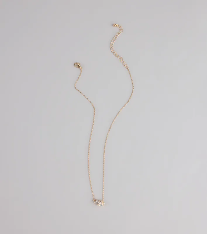 Sweet Spark Dainty Heart Necklace sold by Windsor