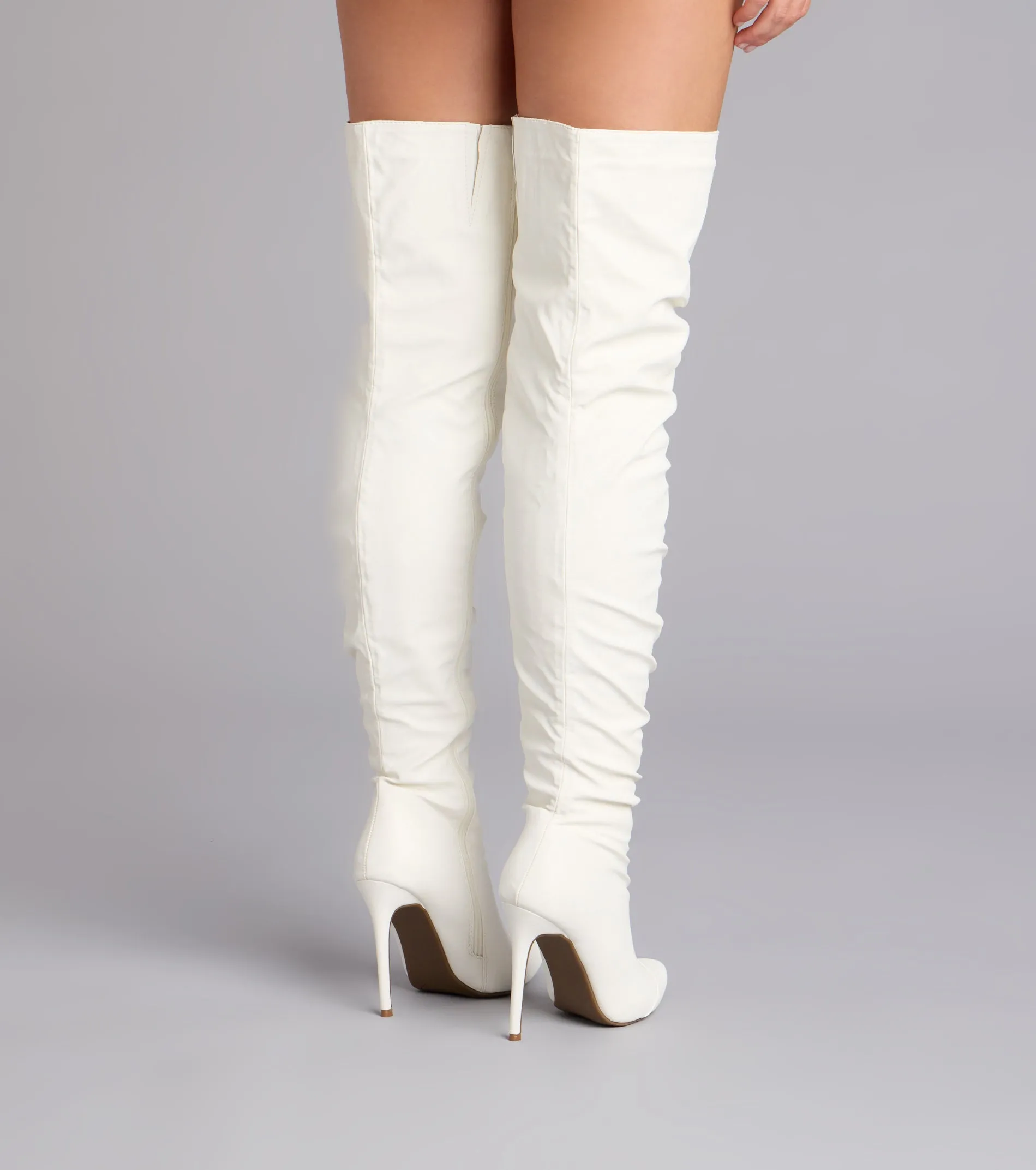 Strut In Style Scrunch Over-The-Knee Boots sold by Windsor product image thumbnail 4