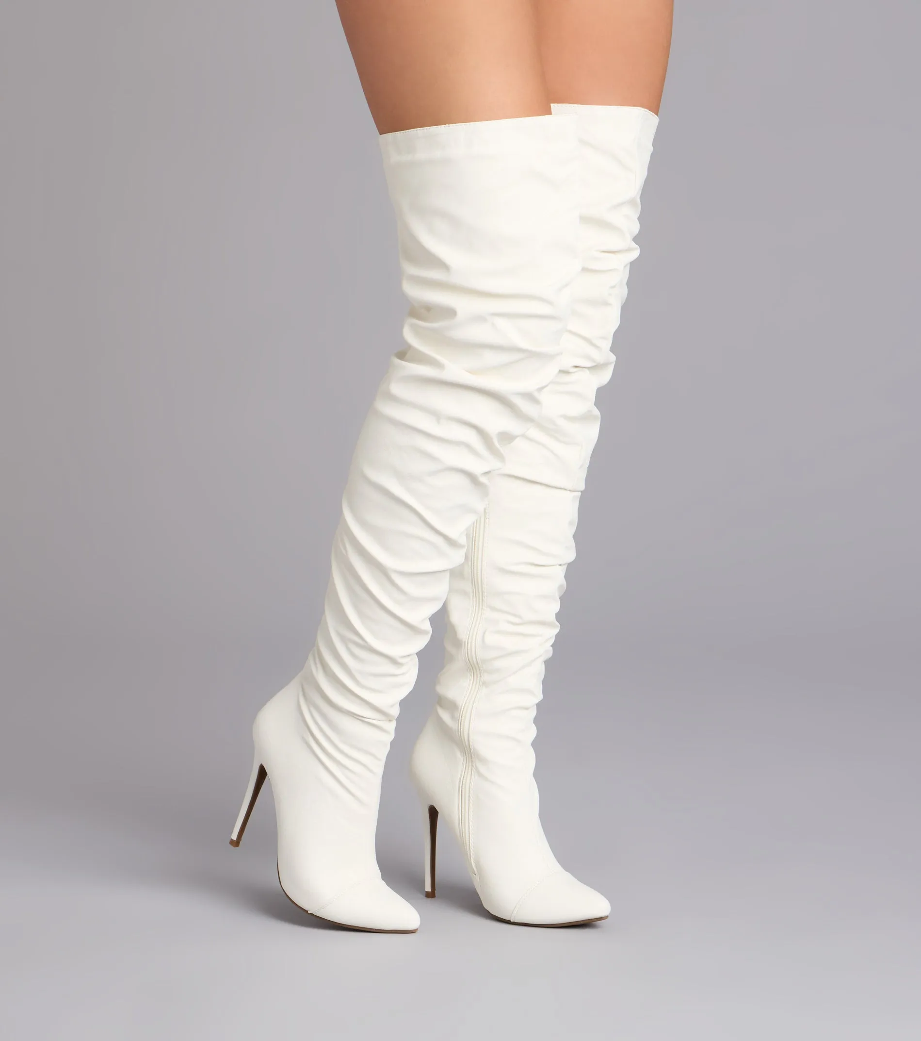 Strut In Style Scrunch Over-The-Knee Boots sold by Windsor