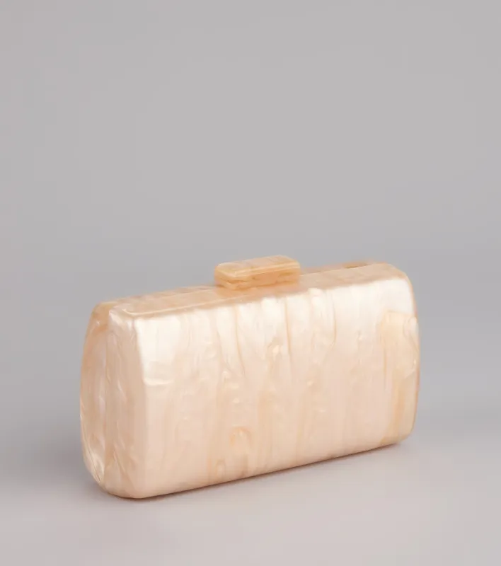 Major In Vibe Marble Clutch sold by Windsor