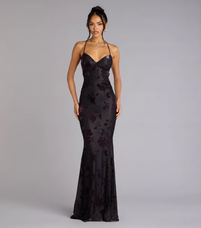 Danica Lace-Up Mermaid Formal Dress sold by Windsor
