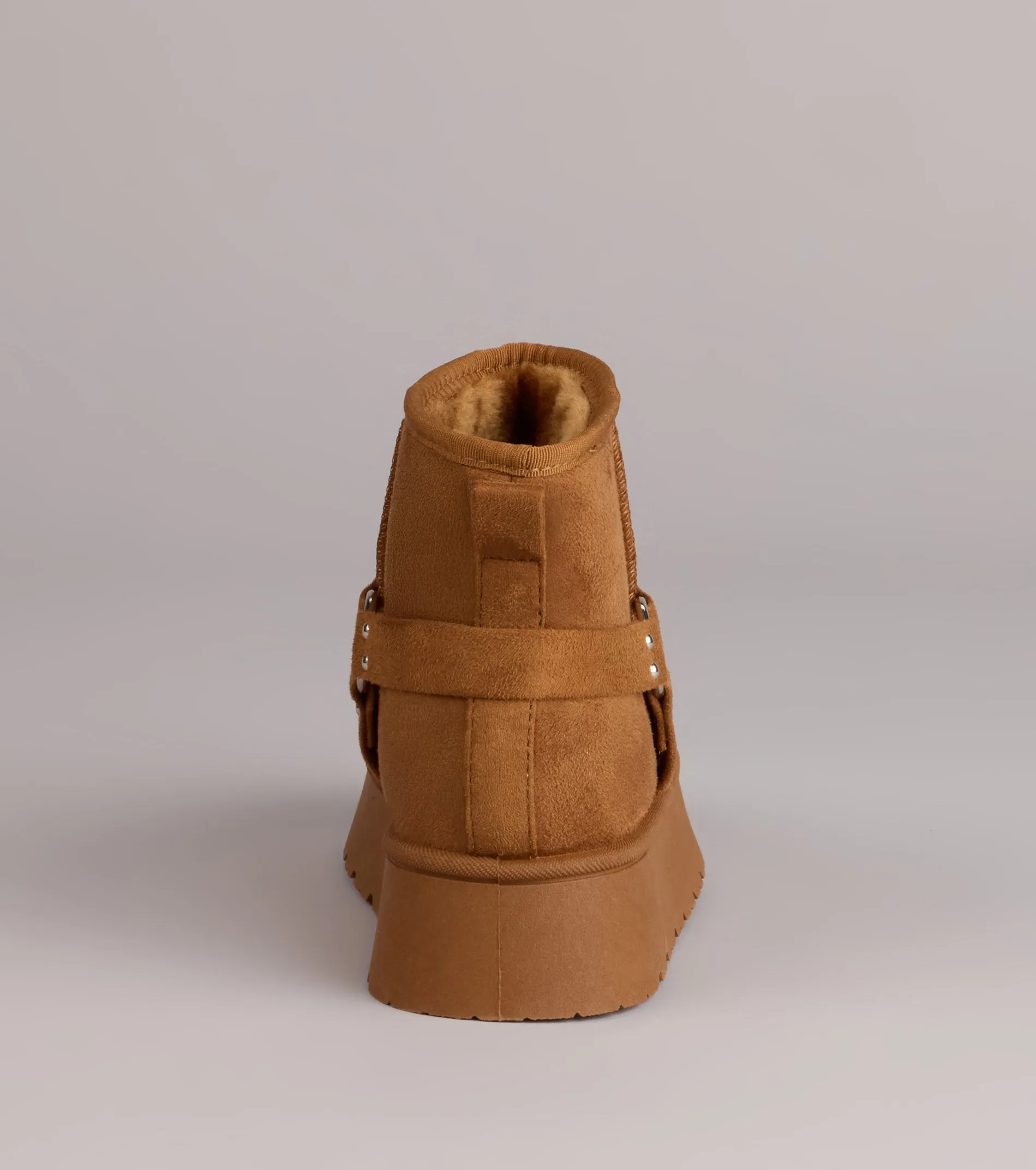 Snuggle Steps Faux Sherpa Platform Booties sold by Windsor product image thumbnail 4