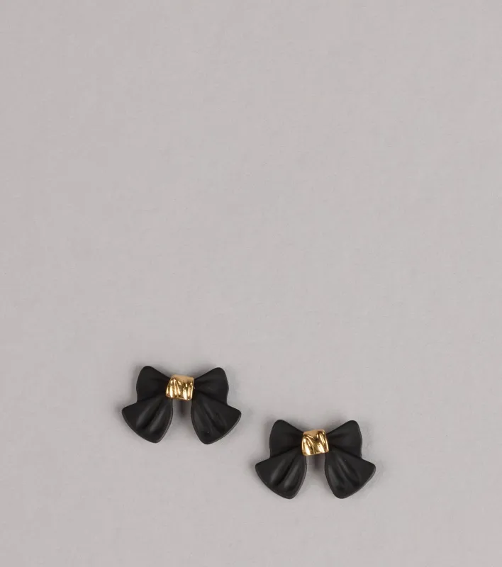 Forever Sweet Bow Earrings sold by Windsor