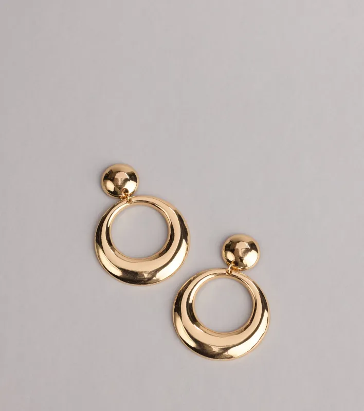 All About Shine Statement Earrings sold by Windsor