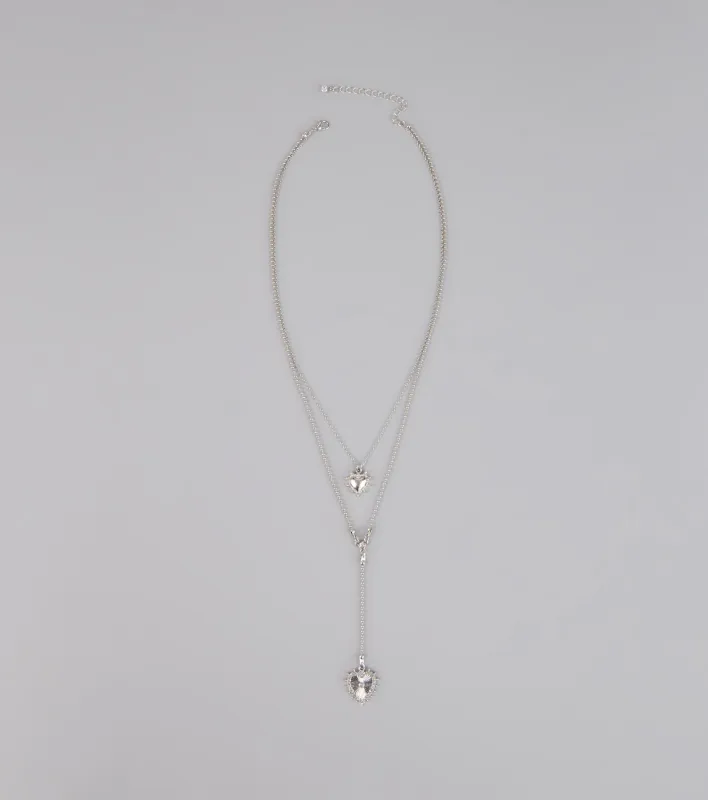 Double the Love Charm Necklace sold by Windsor