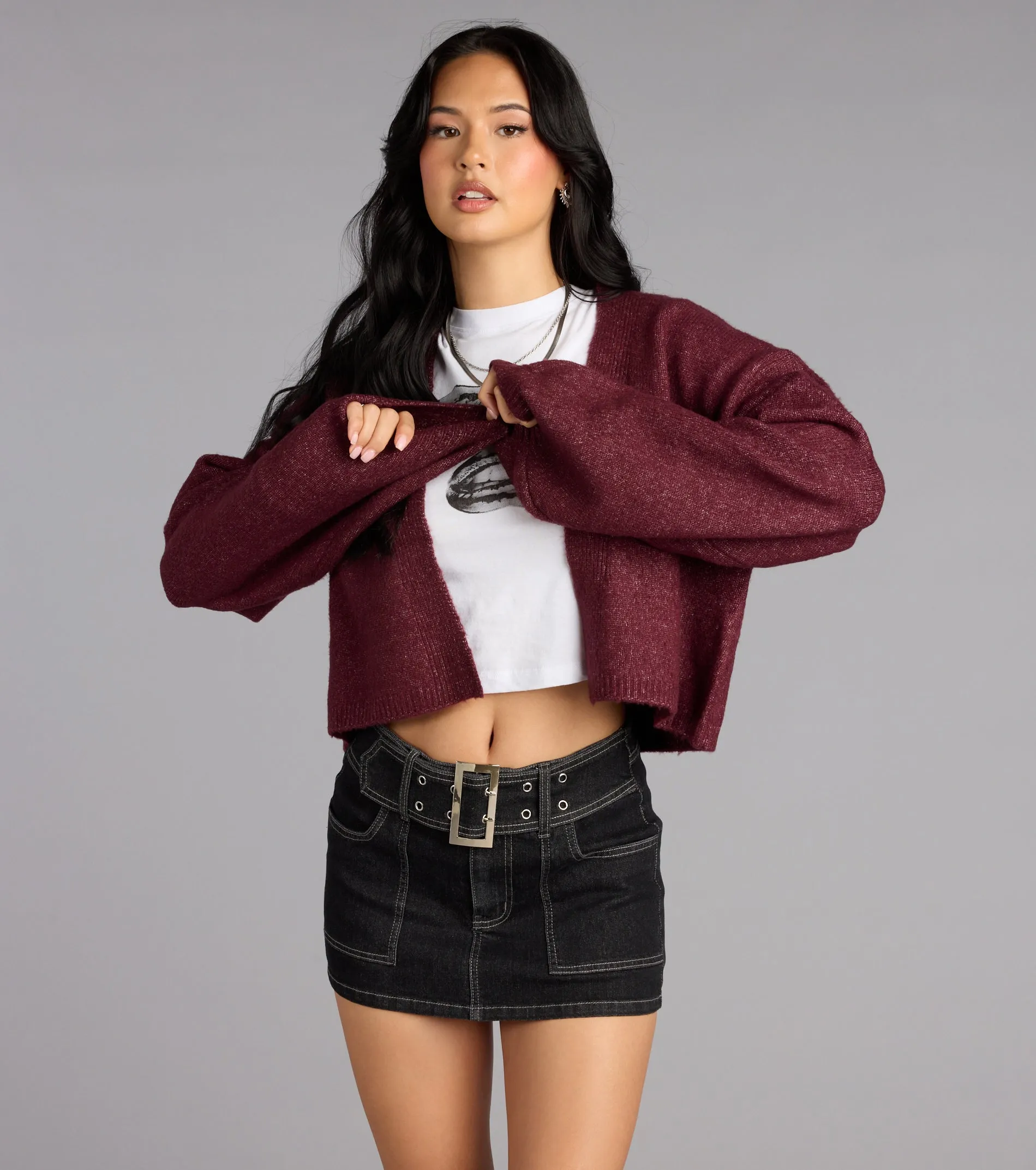 Cozy Crush Oversized Knit Cardigan sold by Windsor