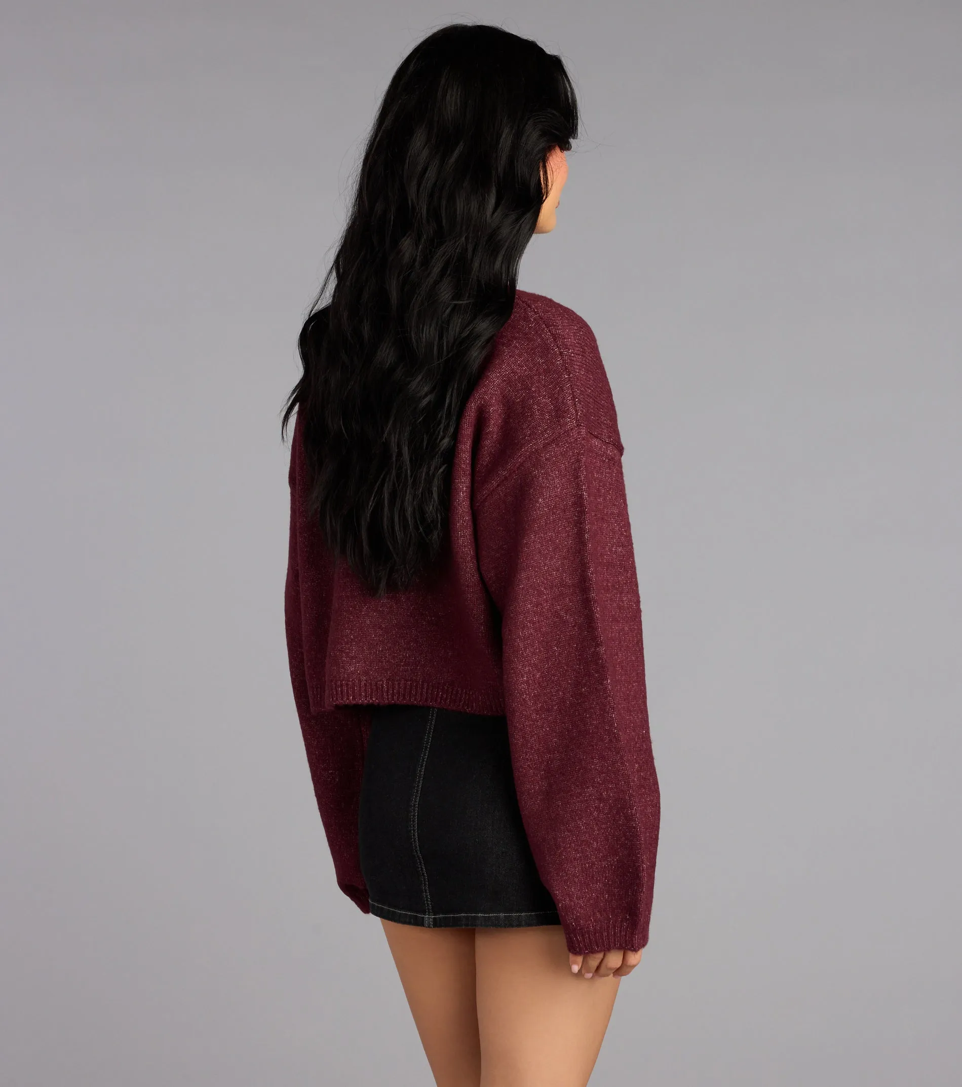 Cozy Crush Oversized Knit Cardigan sold by Windsor product image thumbnail 2