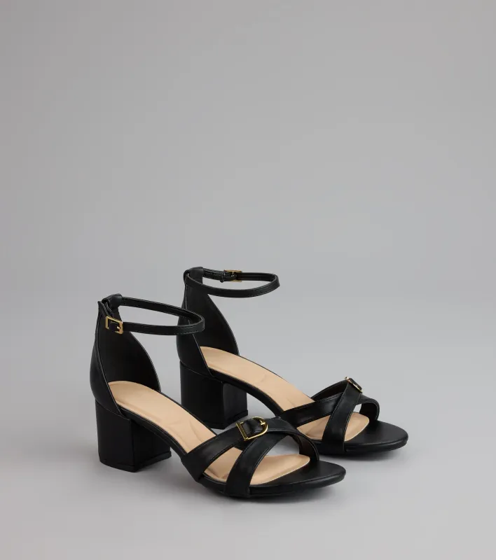 Everyday Sleek Wide Fit Block Heels sold by Windsor