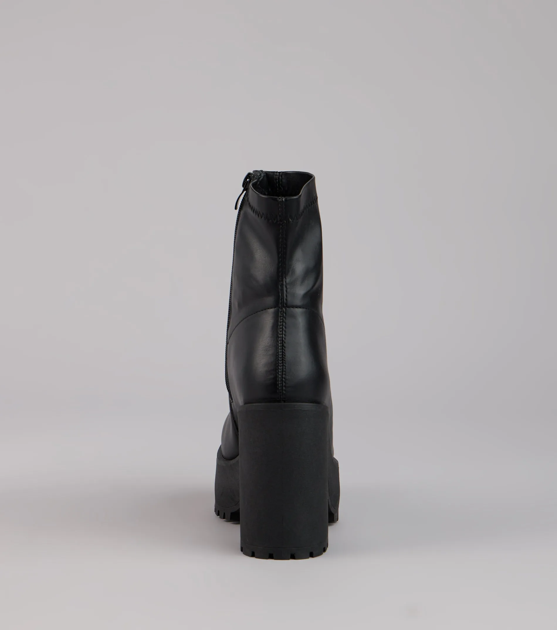 Power Stomp Platform Ankle Booties sold by Windsor product image thumbnail 4