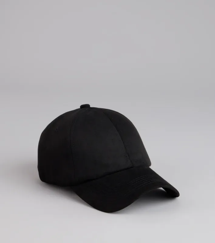 Everyday Mood Faux Suede Baseball Cap sold by Windsor