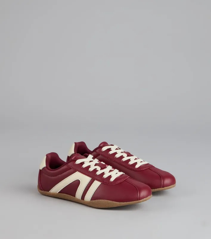 Game Time Striped Sneakers sold by Windsor