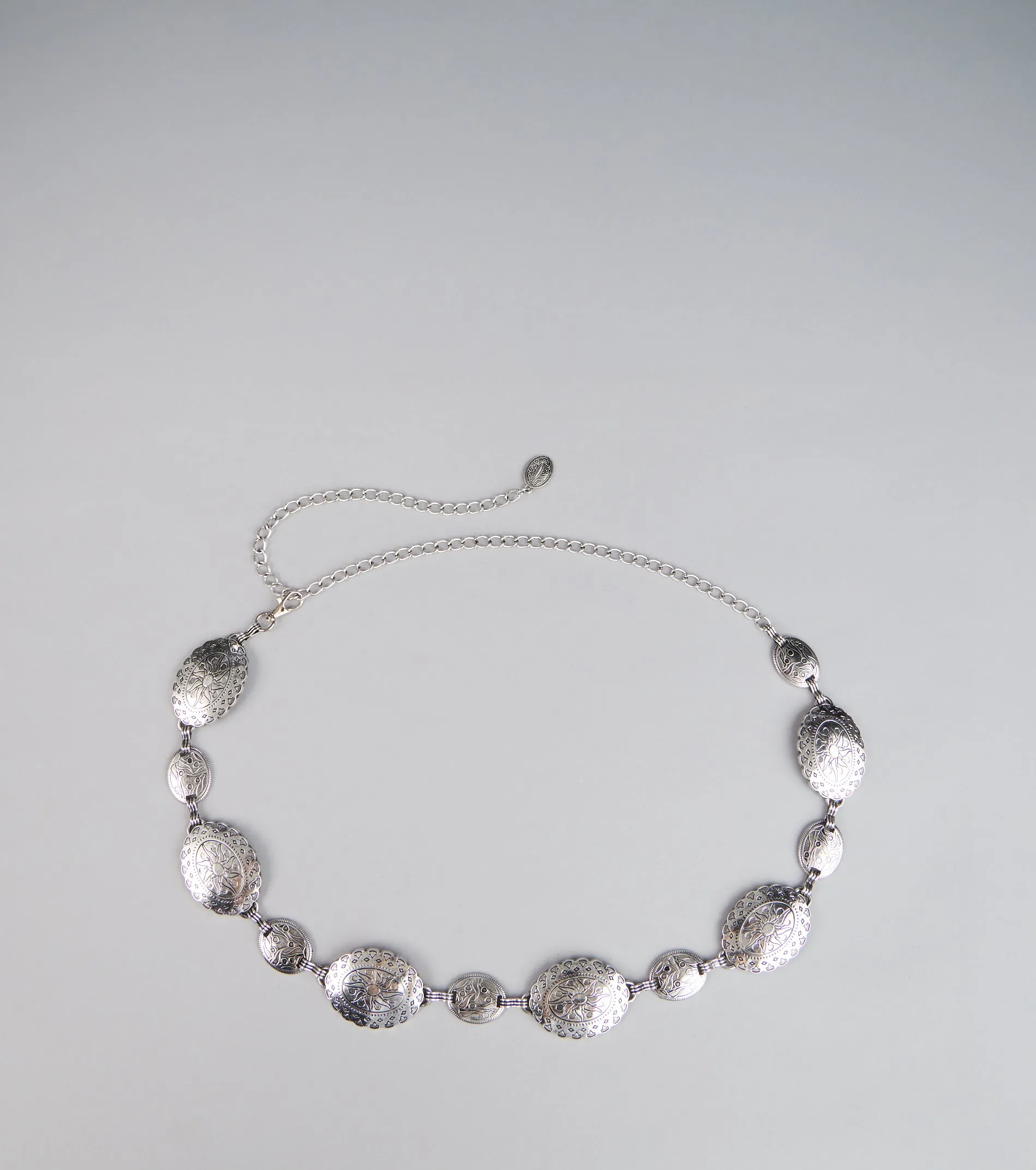 Gilded Elegance Medallion Chain Belt sold by Windsor product image thumbnail 3