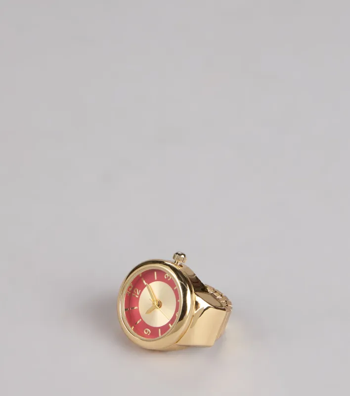 On Your Time Watch Ring sold by Windsor