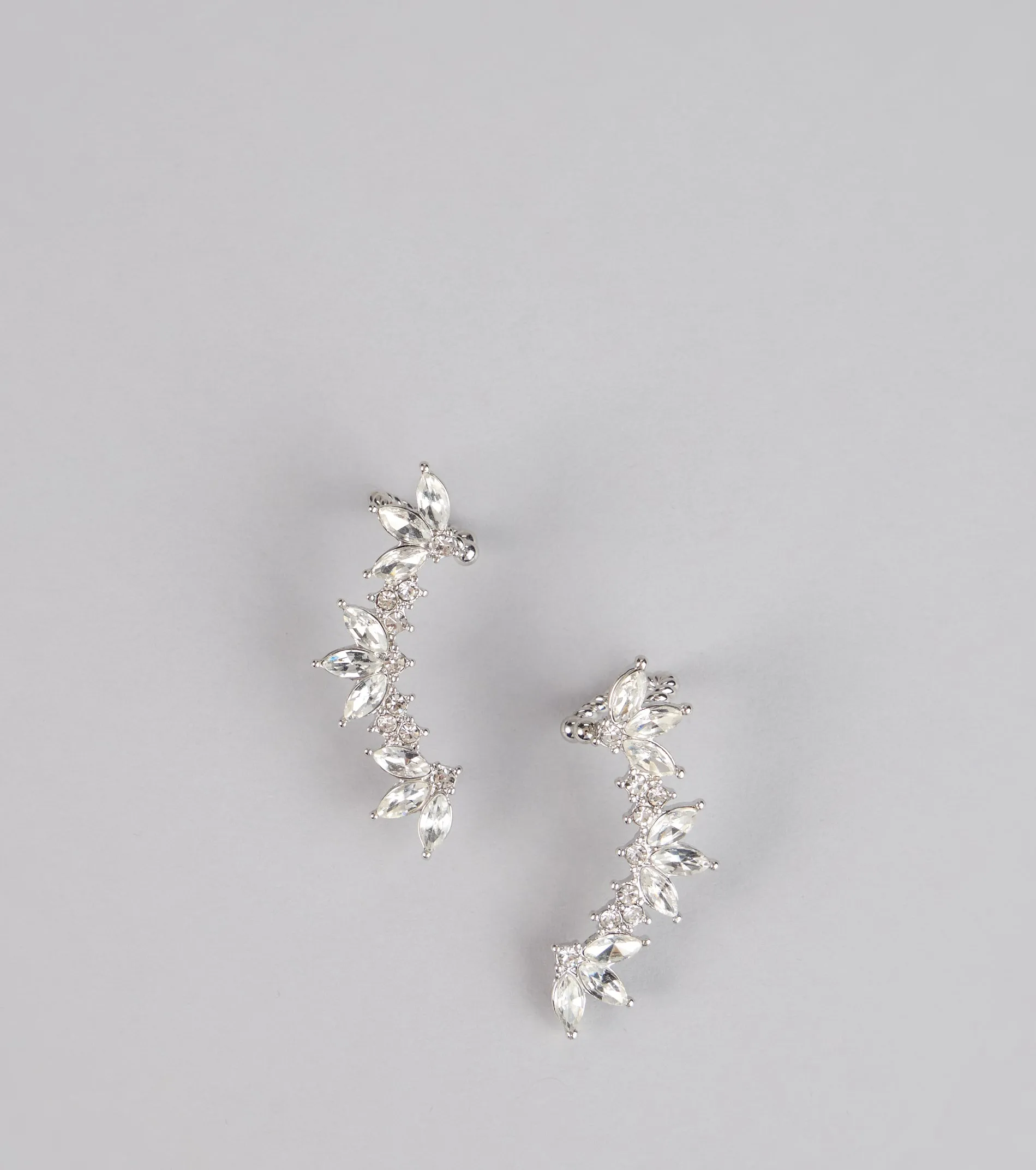 Starlit Spark Rhinestone Earrings sold by Windsor