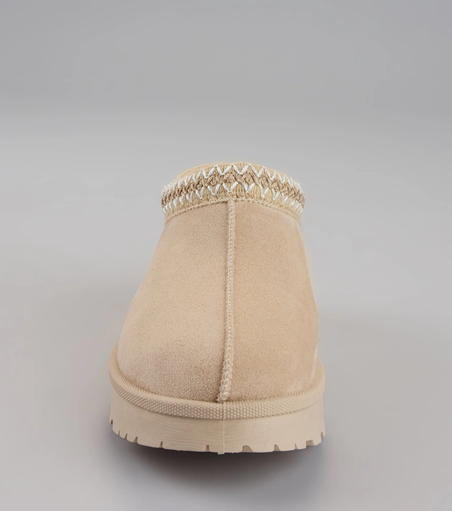 Cozy Status Faux Suede Platform Slippers sold by Windsor product image thumbnail 4