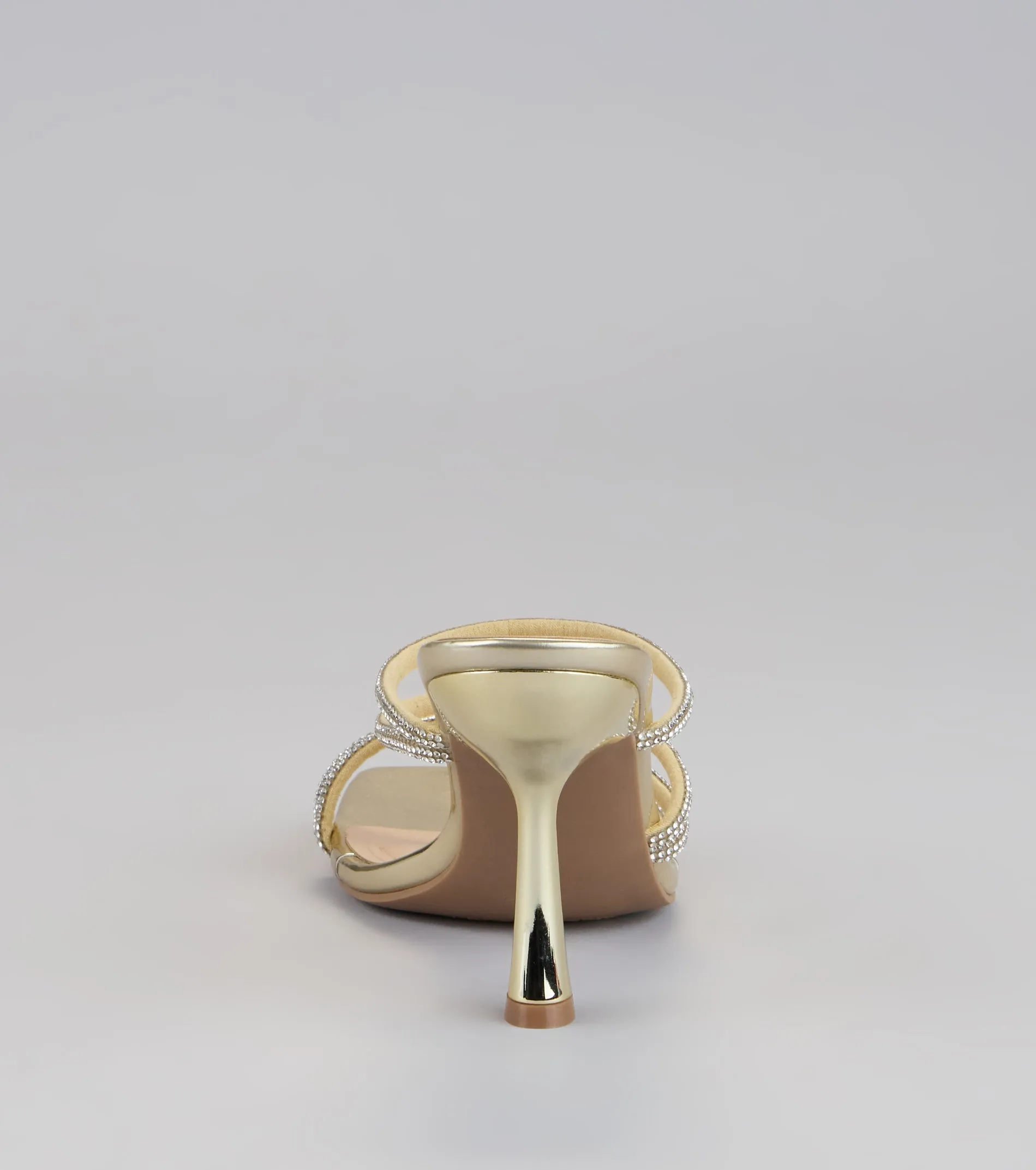 All That Glitters Rhinestone Mules sold by Windsor product image thumbnail 4