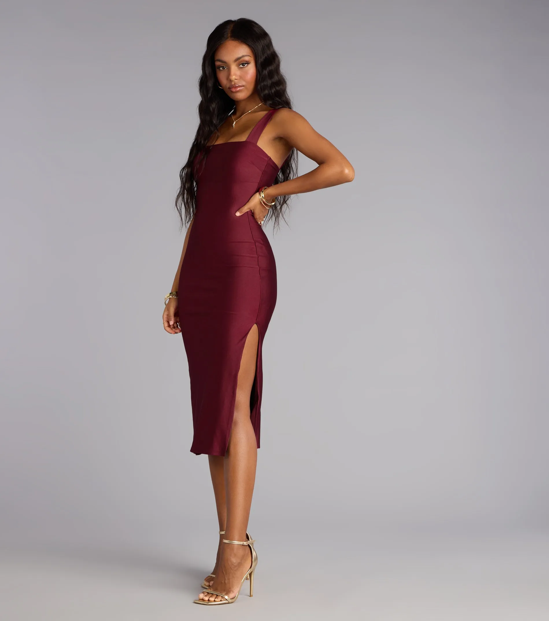 Allure Defined Midi Dress sold by Windsor product image thumbnail 4