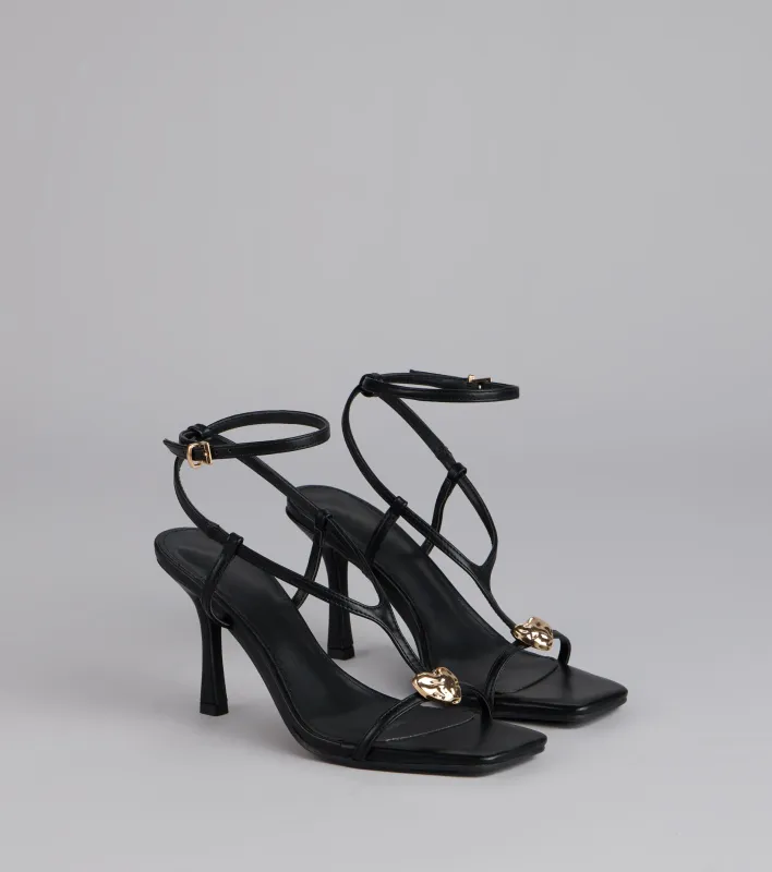 Evening Edit Strappy Stiletto Heels sold by Windsor