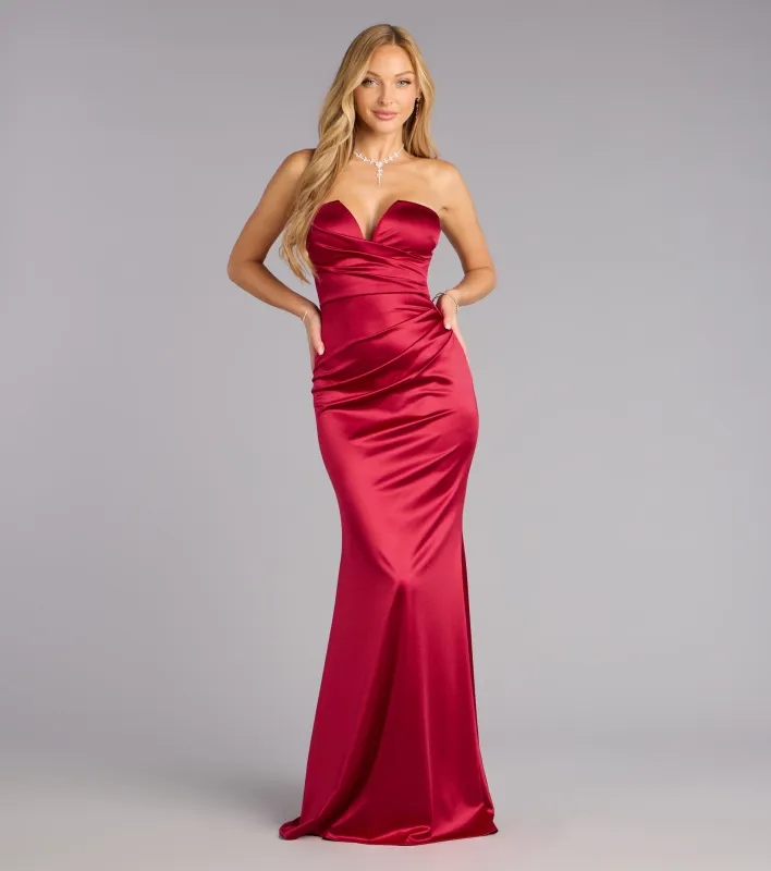 Sherry Satin Mermaid Formal Dress sold by Windsor