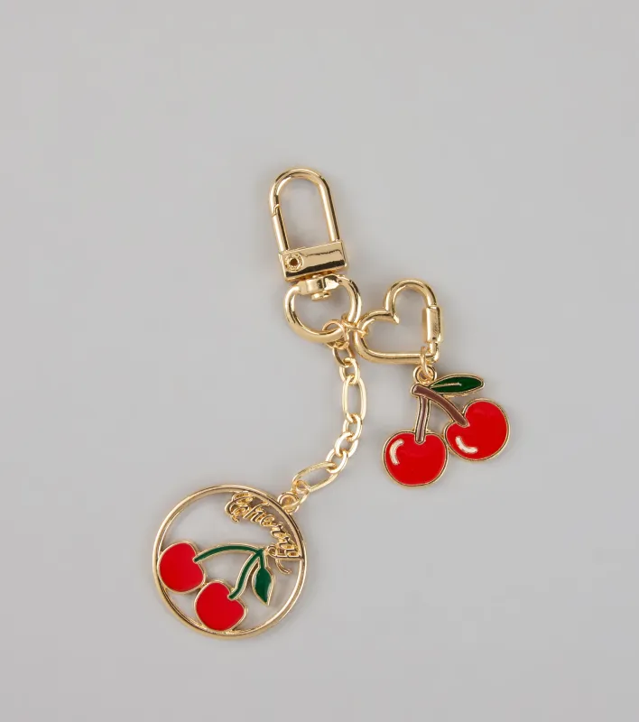 Sweet Thing Cherry Keychain sold by Windsor