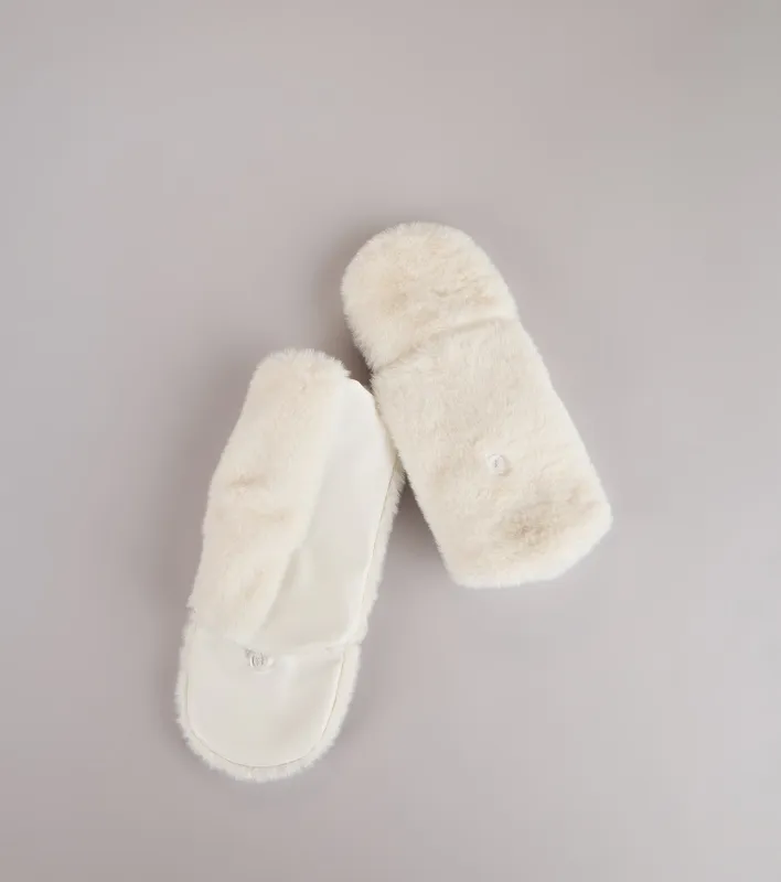Snug Factor Fur Trim Mittens sold by Windsor