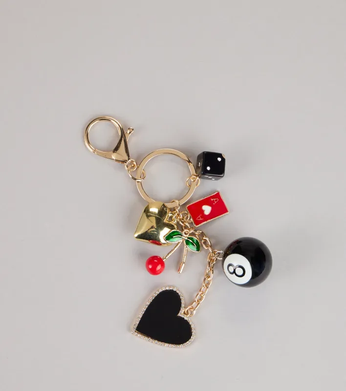 Lucky Girl Charm Keychain sold by Windsor