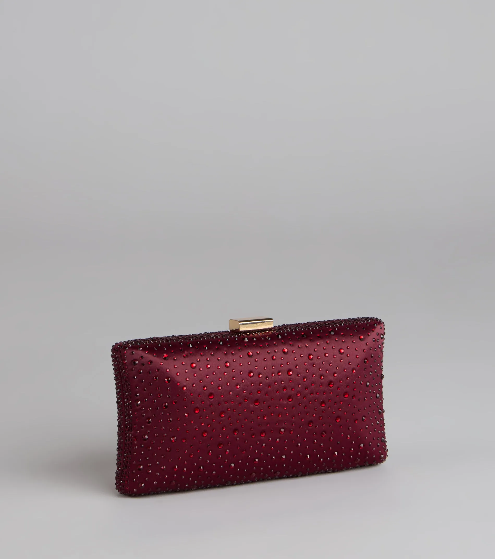 Spotlight Moment Satin Clutch sold by Windsor