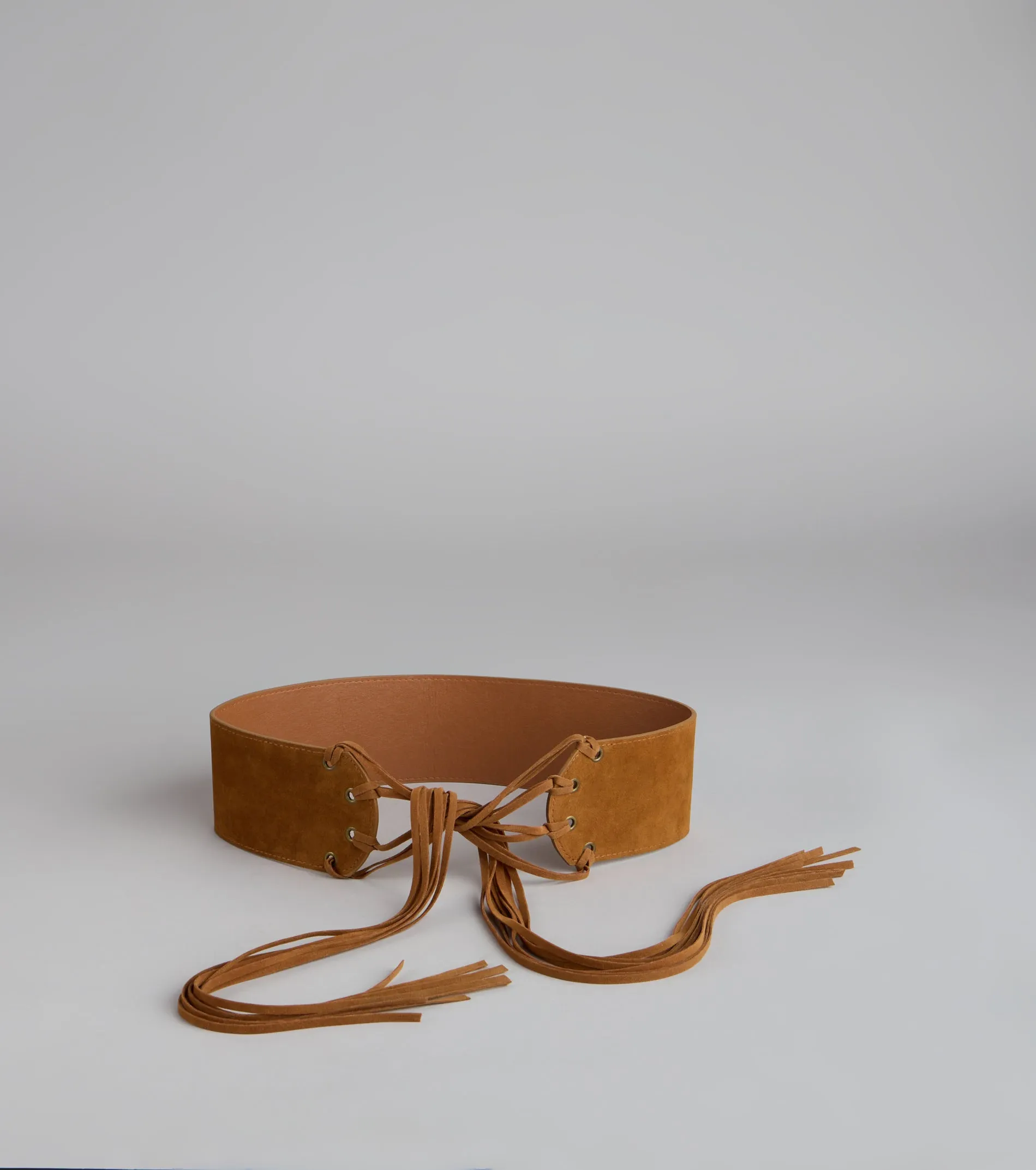 Belt It Babe Faux Suede Tie Belt sold by Windsor product image thumbnail 3