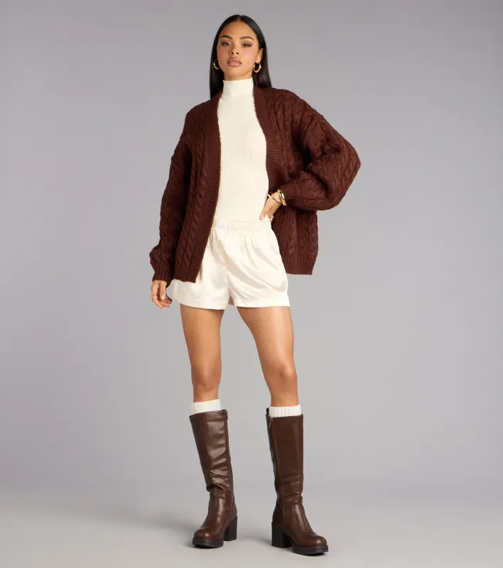 Sweet Dreams Satin Pajama Shorts sold by Windsor