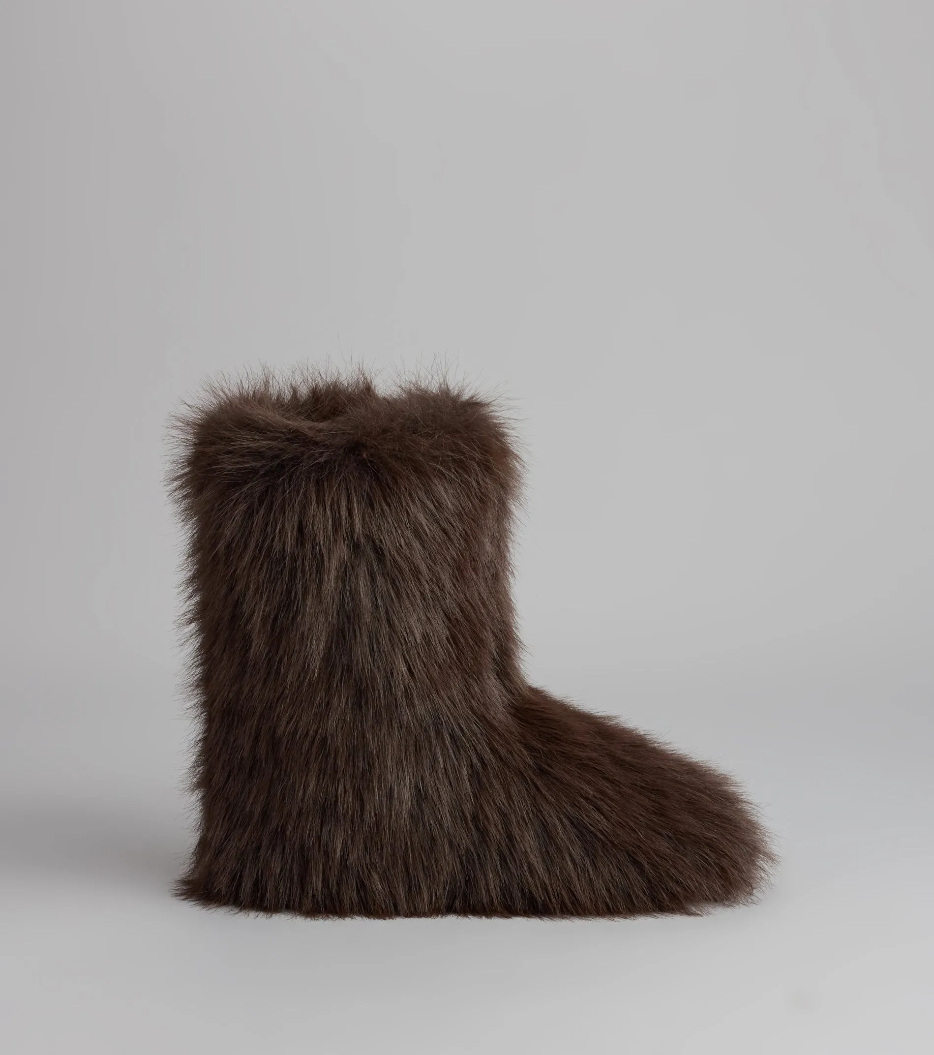Cuffed Up Faux Fur Booties sold by Windsor product image thumbnail 2
