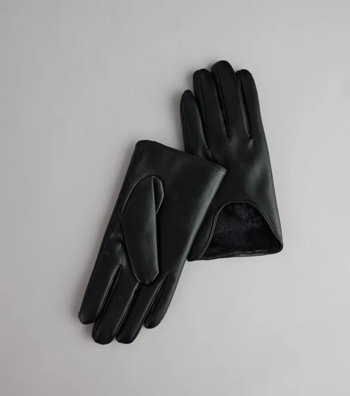 Simply Chic Faux Leather Gloves sold by Windsor