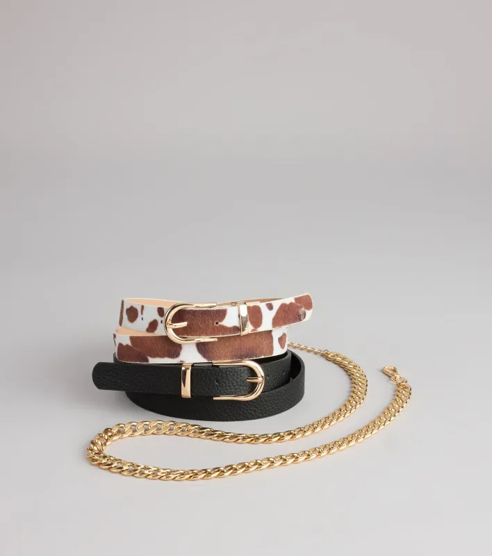 Belt It Babe 3-Pack Set sold by Windsor