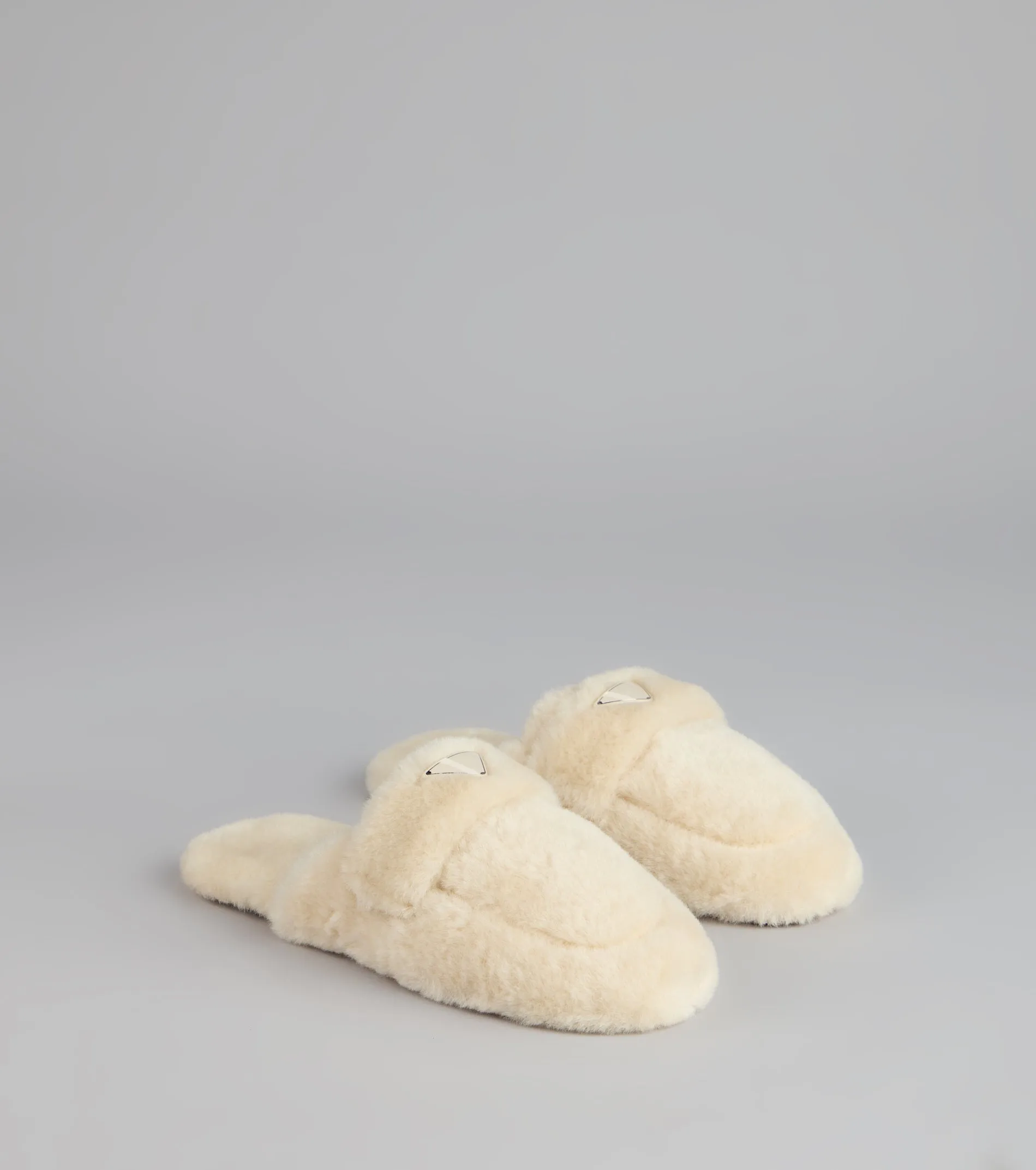 Lounge Edit Fuzzy Mule Slippers sold by Windsor product image thumbnail 5