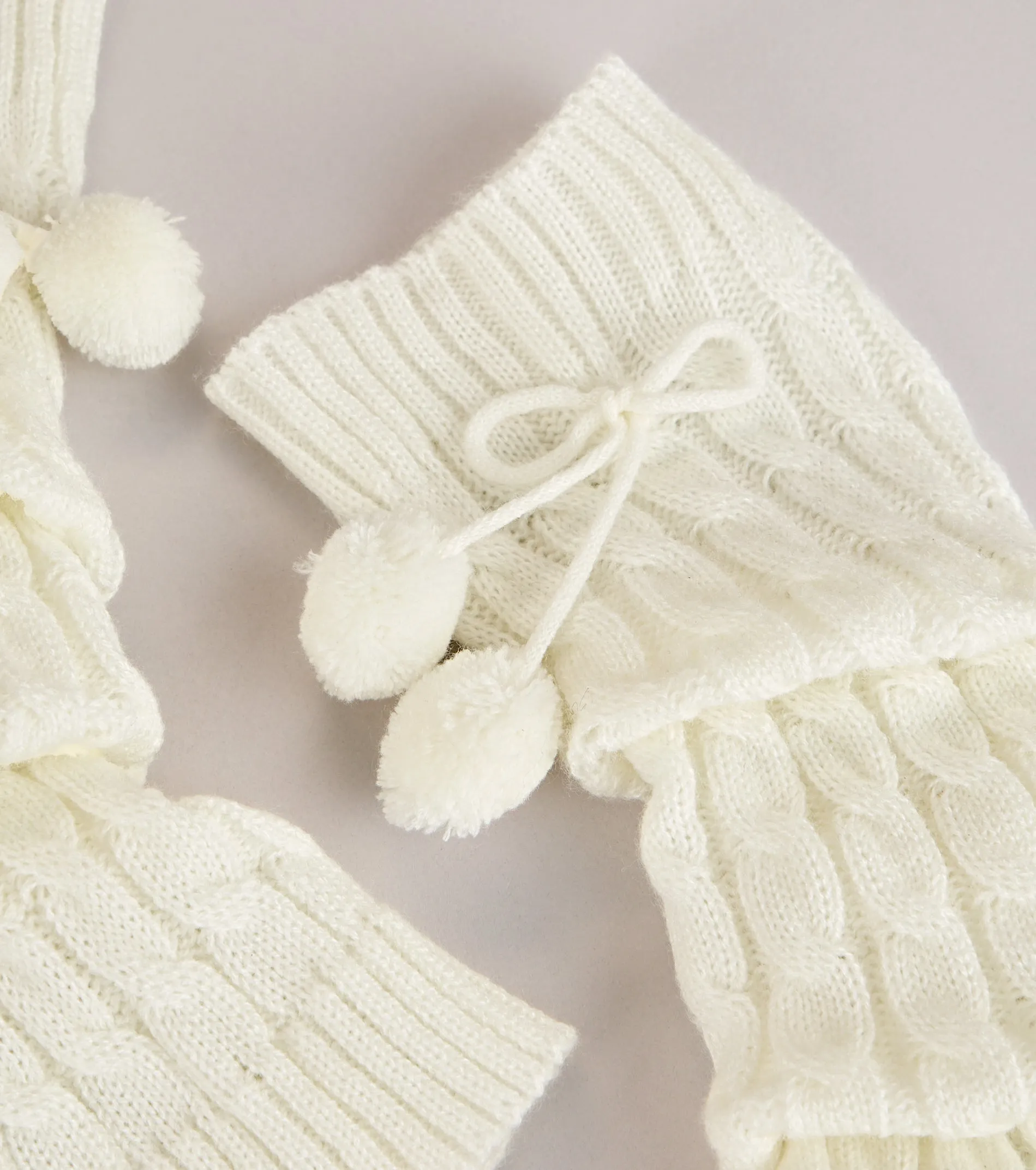Cute and Cozy Pom Leg Warmers sold by Windsor product image thumbnail 2
