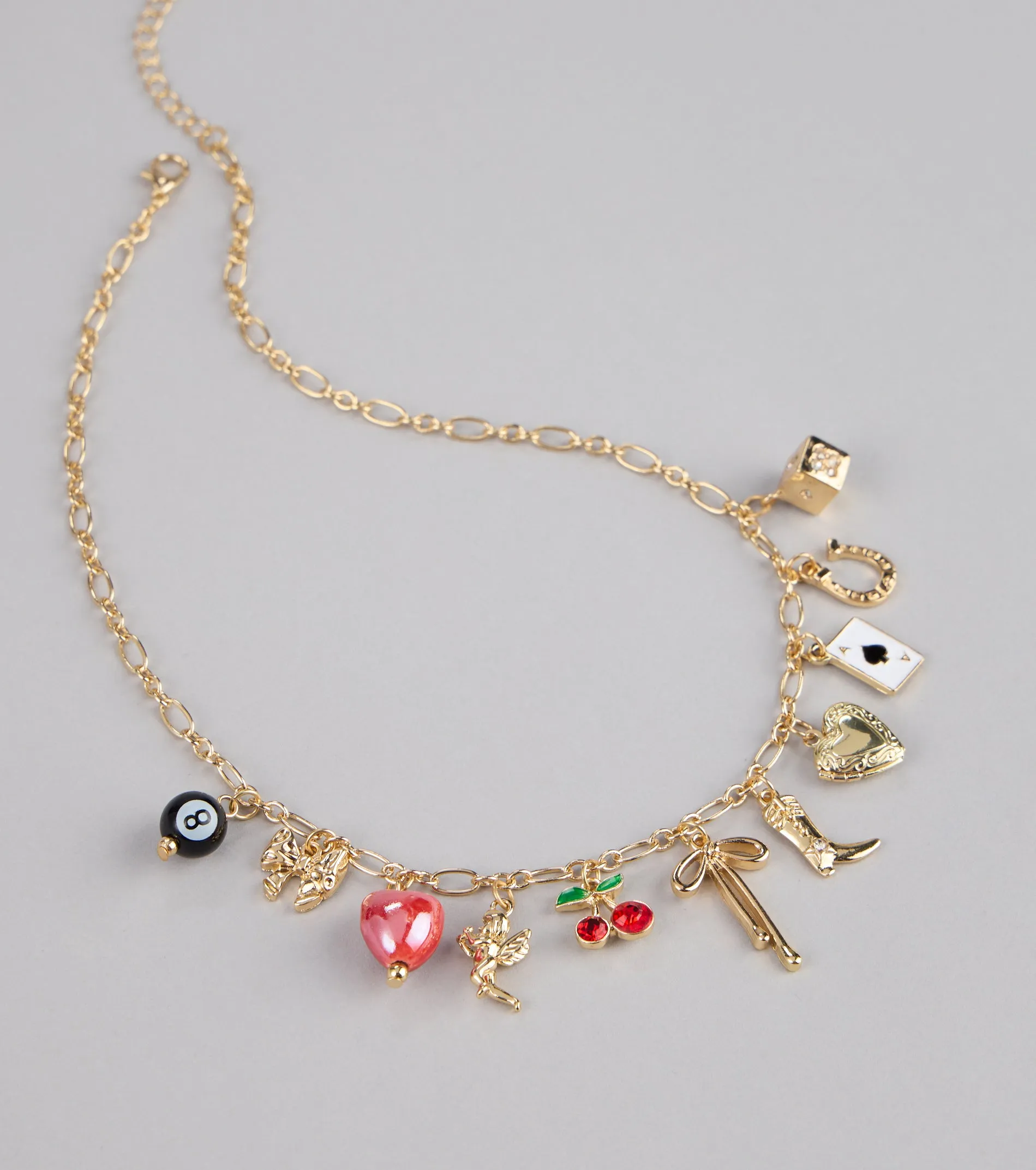 Good Vibes Only Charm Necklace sold by Windsor product image thumbnail 3