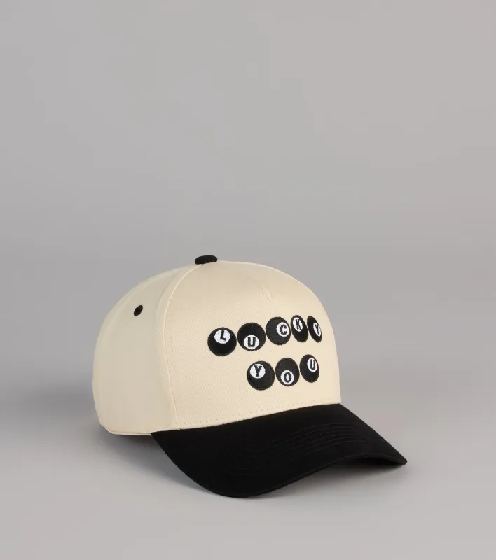 Lucky Shot Two-Tone Baseball Cap sold by Windsor