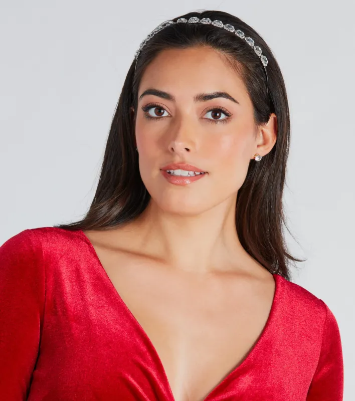 Finding Elegance Rhinestone Headband sold by Windsor