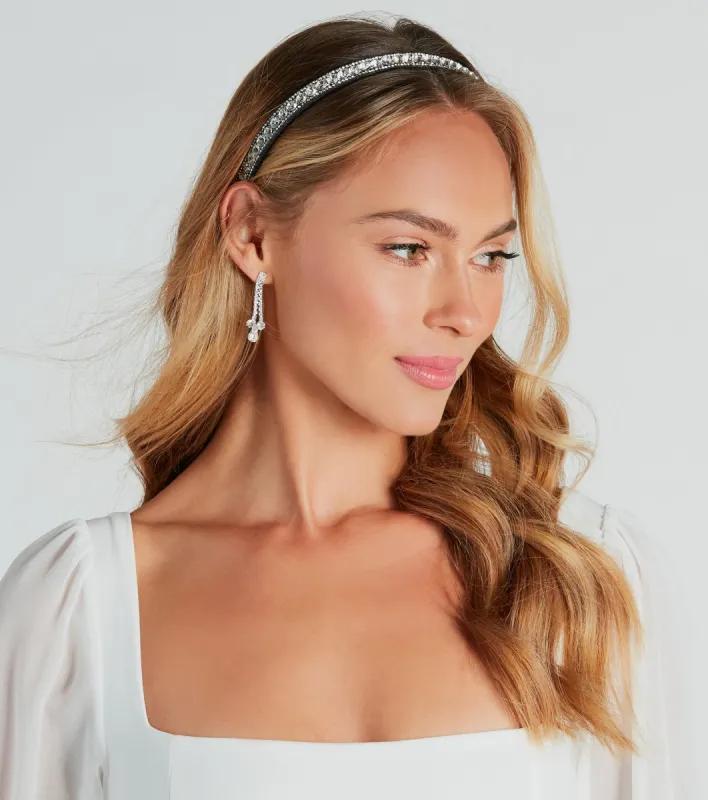 Glam Addition Rhinestone Headband sold by Windsor