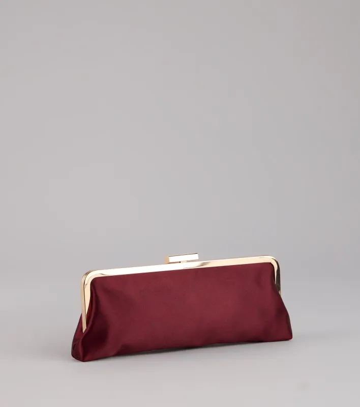 Soirée Ready Satin Clutch sold by Windsor