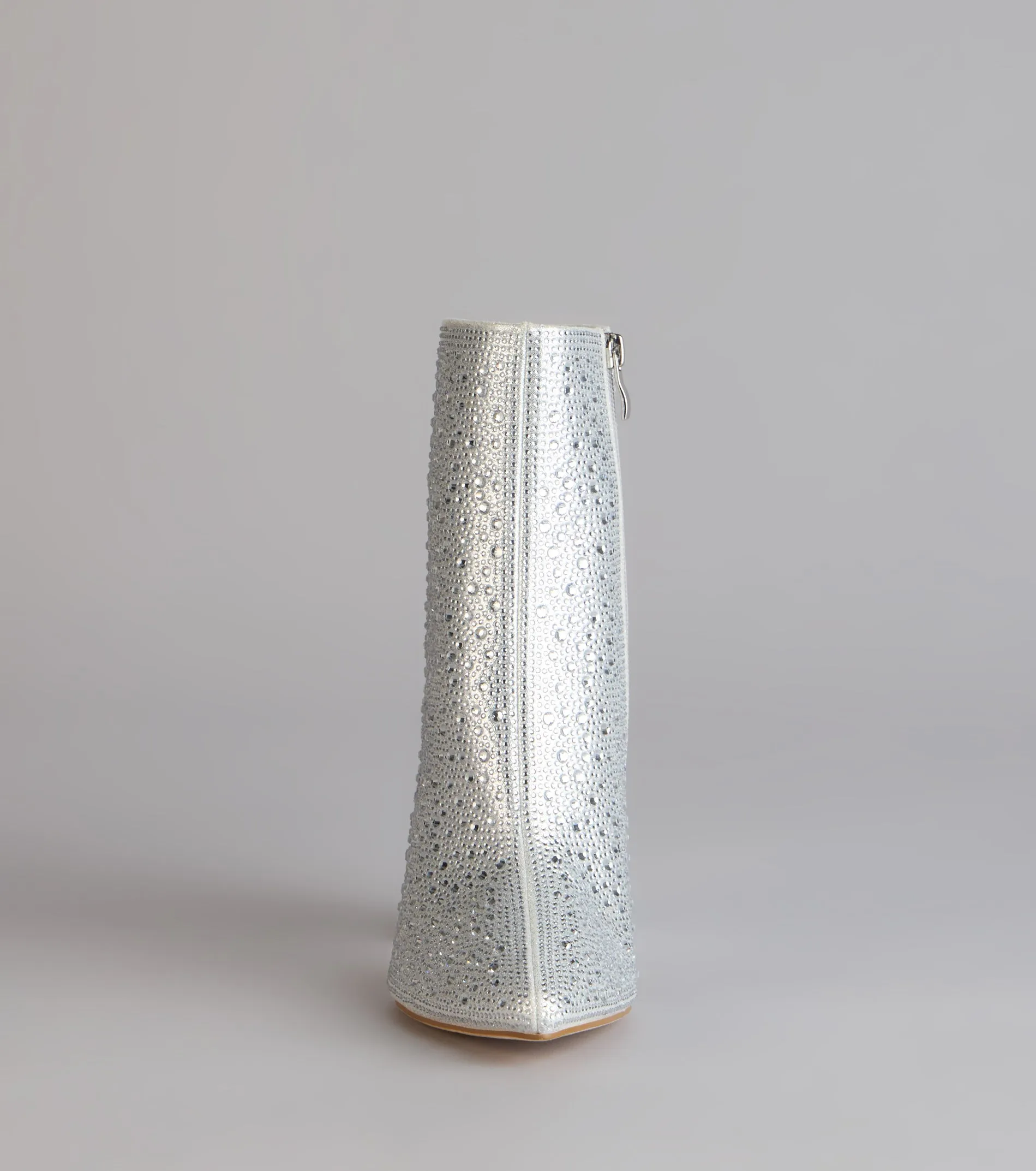 Starstruck Rhinestone Block Heel Booties sold by Windsor product image thumbnail 3