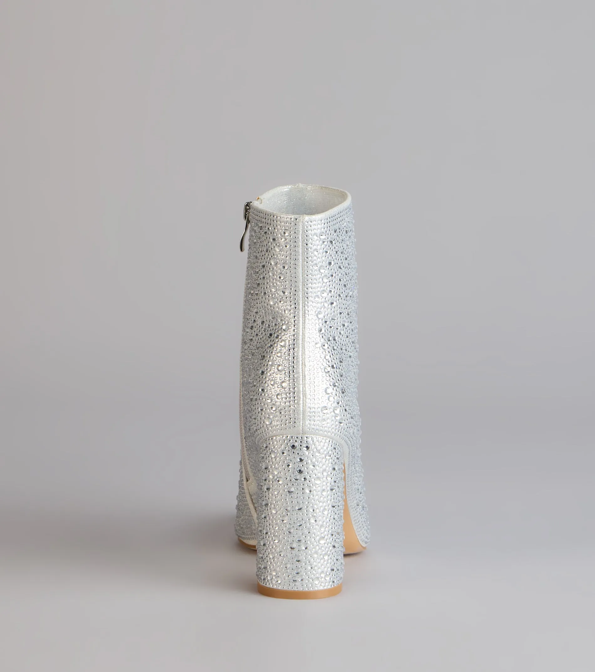 Starstruck Rhinestone Block Heel Booties sold by Windsor product image thumbnail 4